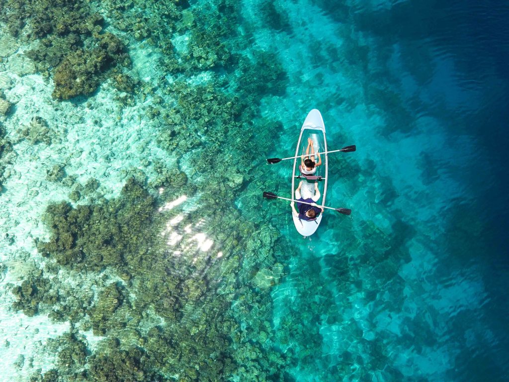 Great Barrier Reef, Australia name a place you can swim