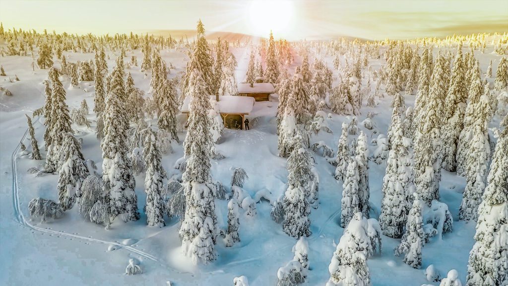 Lapland, Finland name a place you can swim