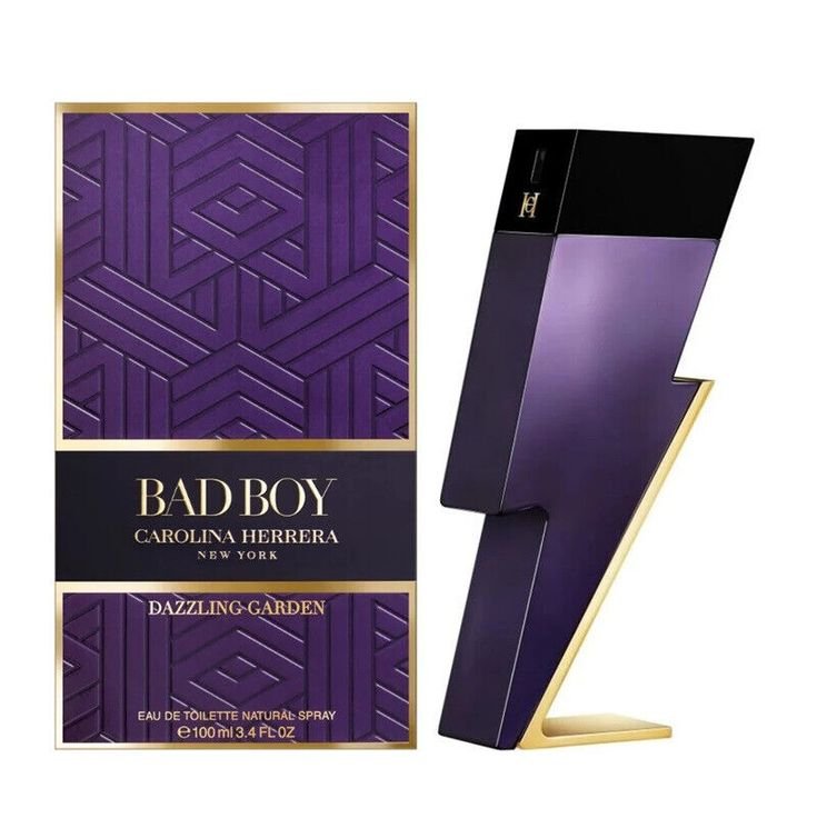 21cb8c80d6cca5cfee4d217305e658bd.jpg Carolina Herrera Bad Boy Dazzling Garden EDT 100ml - Image 1