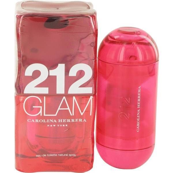 2b38eb2a6d65bdcedf62eb94ddeb06f7.jpg Carolina Herrera 212 Glam EDT 60ml For Women - Image 1