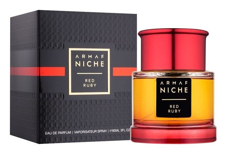 454299c122a1dd990ebb4cd0f01d8d62.jpg Armaf Niche Red Ruby EDP 90ml For Women - Image 1