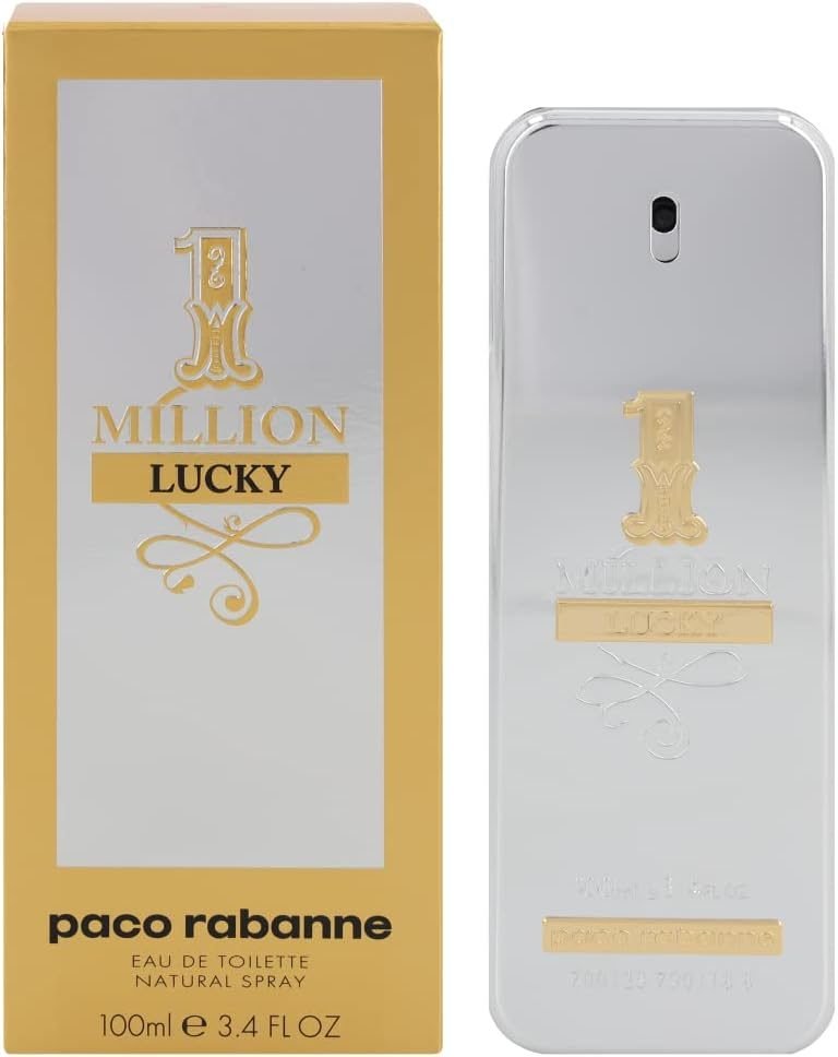 514SsJHW5eL._AC_SL1024_.jpg Paco Rabanne 1 Million Lucky Man EDT 100ml Perfume For Men - Image 1