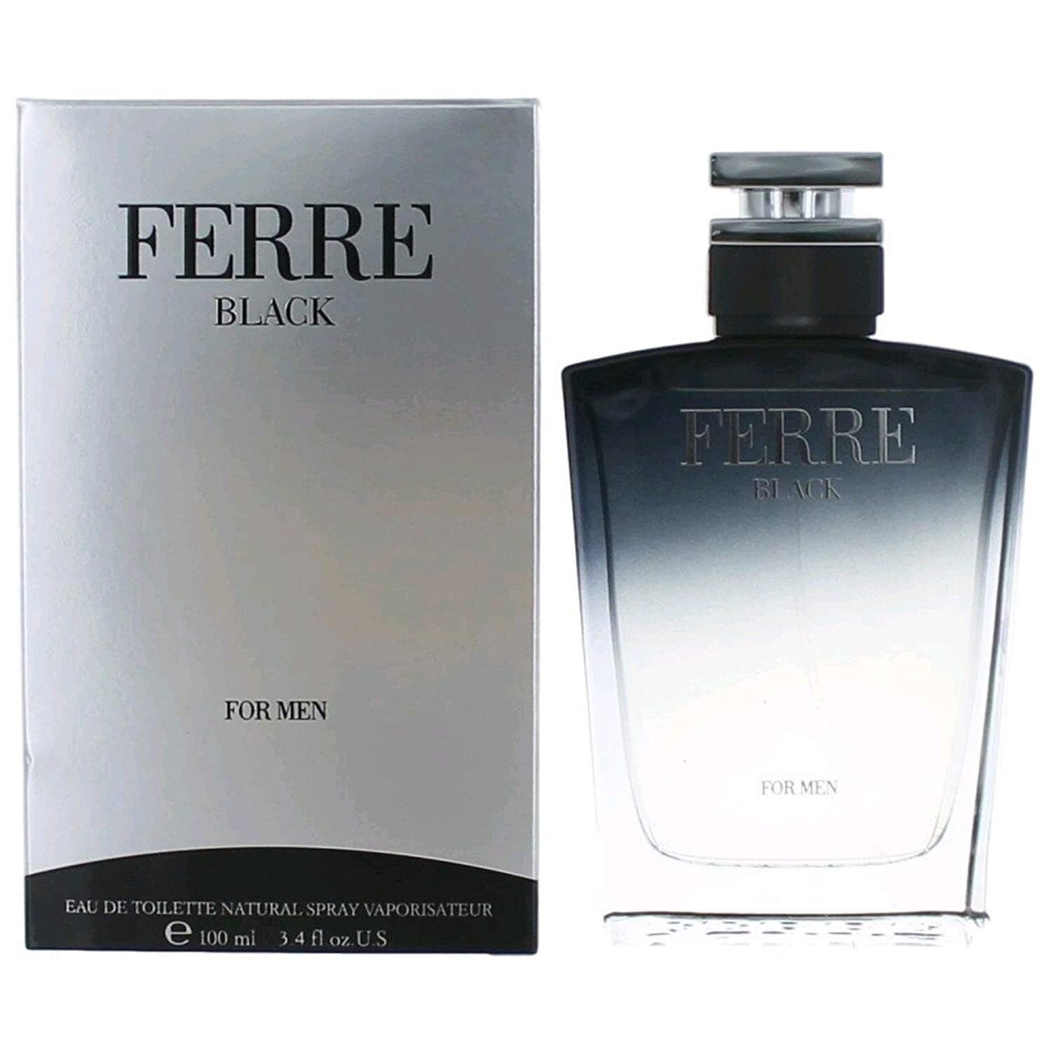 61f53ofbi5L._SL1500_.jpg Gianfranco Ferre Black EDT 100ml Perfume For Men - Image 1