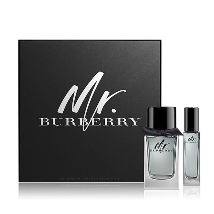 943cf98ef239f801e4a169481eca0b4c.jpg Burberry Mr Burberry EDT 100ml Gift Set For Men - Image 1