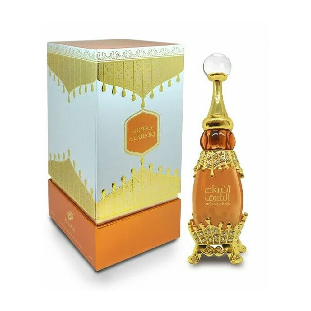 AFNAN-Adwaa-Al-Sharq-Oil-25ML-2.jpg AFNAN Adwaa Al Sharq Oil 25ML For Unisex - Image 1