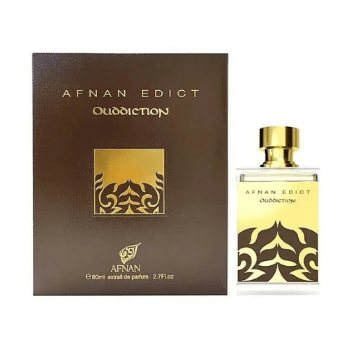 Afnan-Edict-ouddiction-12ml-Concentrated-Perfume-2.webp Afnan Edict ouddiction 12ml Concentrated Perfume For Unisex - Image 1