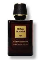 Fragrance World Brown Leather EDP 100ml Perfume For Men - Image 2