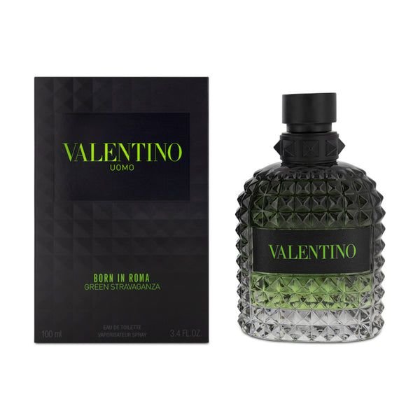 b2558d50bde522117c4b34b35939610f.jpg VALENTINO Uomo Born In Roma Green EDT 100ml For Men - Image 1