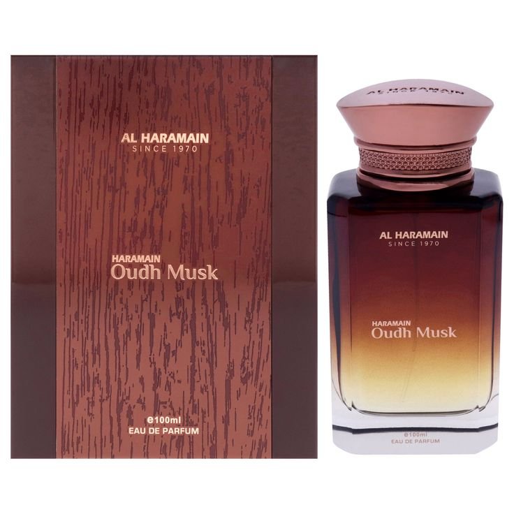 e659a26e56b0a63ac143096f0b8ad78e.jpg Al Haramain Oudh Musk EDP 100ml For Men - Image 1