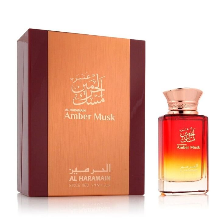 f718d1adb856daea5fb54f3202f2a61a.jpg Al Haramain Amber Musk EDP 70ml For Unisex - Image 1